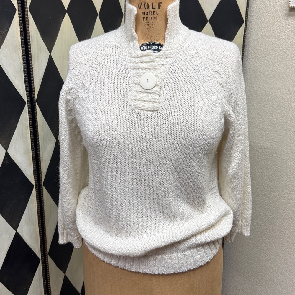 80’s Slouchy DVF Sweater - Picture 2 of 4